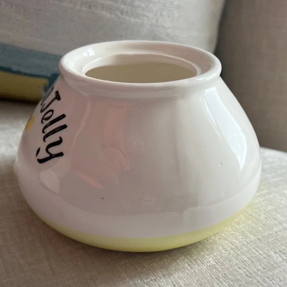 Vtg Betson Jam'n Jelly Jar Holt Howard Style Pixieware MCM Kitsch‎ Bottom Only